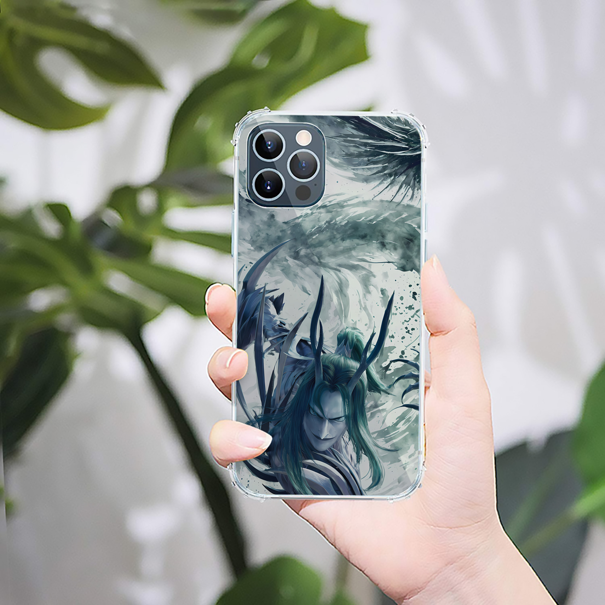 （画像用） Ne Zha 2 ナタ 魔童の大暴れ 【iPhone 12シリーズ対応】透明スマホケース（クリアソフトケース）
